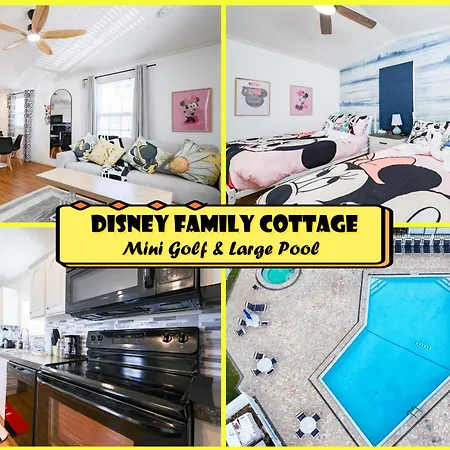 New! Family Cottage Near Disney-Sleep 6